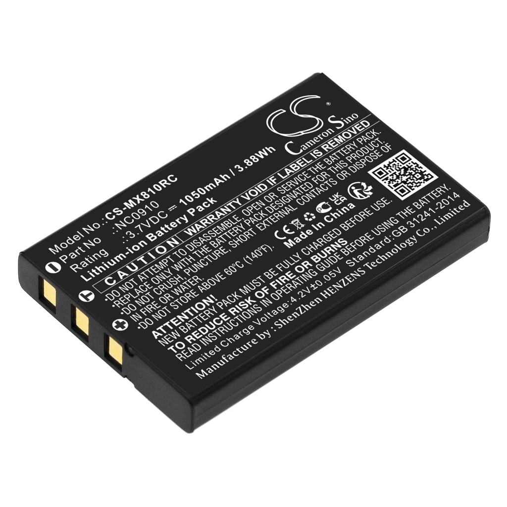 Battery Replaces UT-BATTMX880
