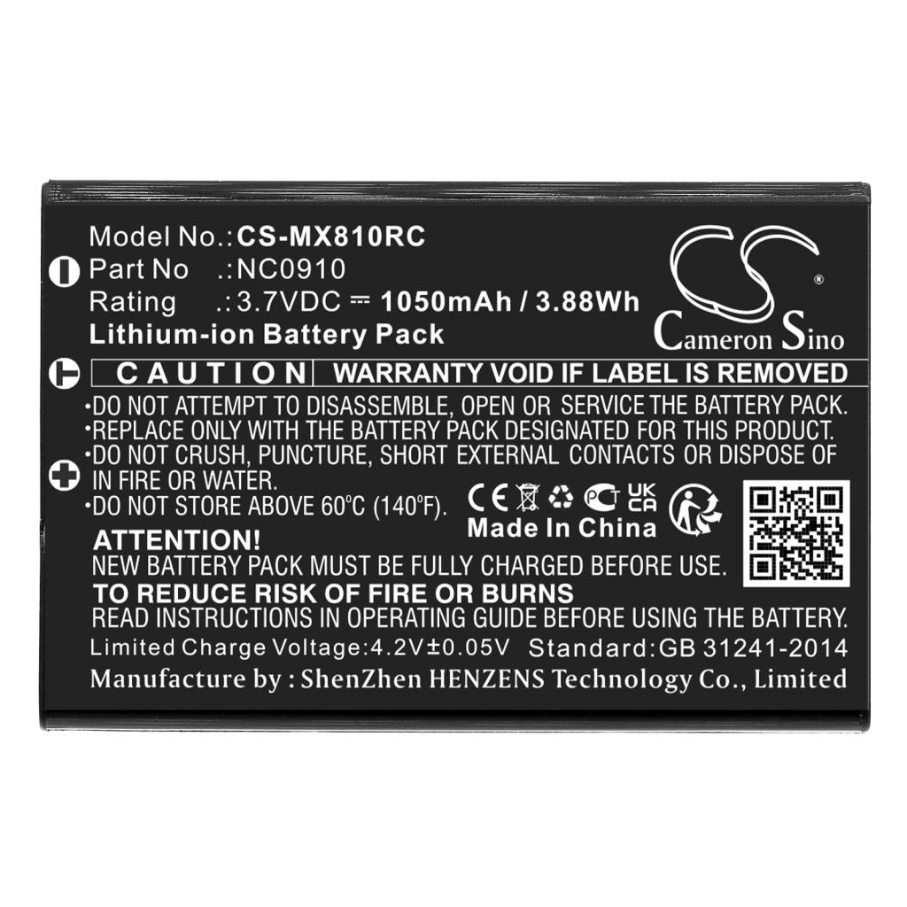 Battery Replaces UT-BATTMX880