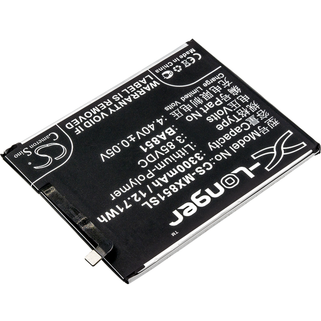 Battery compatible with MeiZu CS-MX851SL