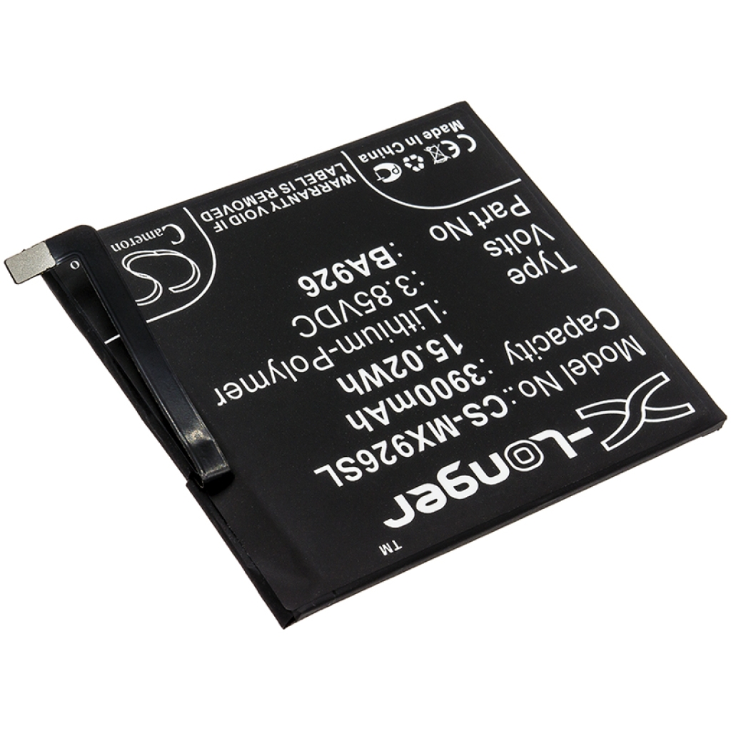 Battery compatible with MeiZu CS-MX926SL