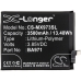 Compatible battery replacement for MeiZu BA971