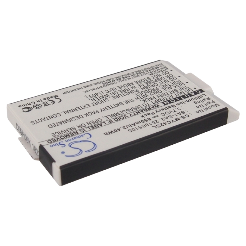 Battery compatible with Sagem CS-MYC42SL