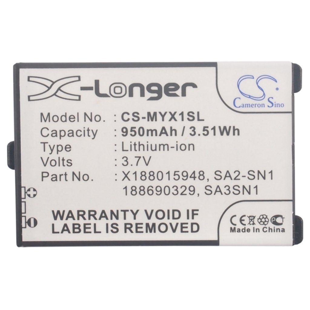 Battery compatible with Sagem CS-MYX1SL