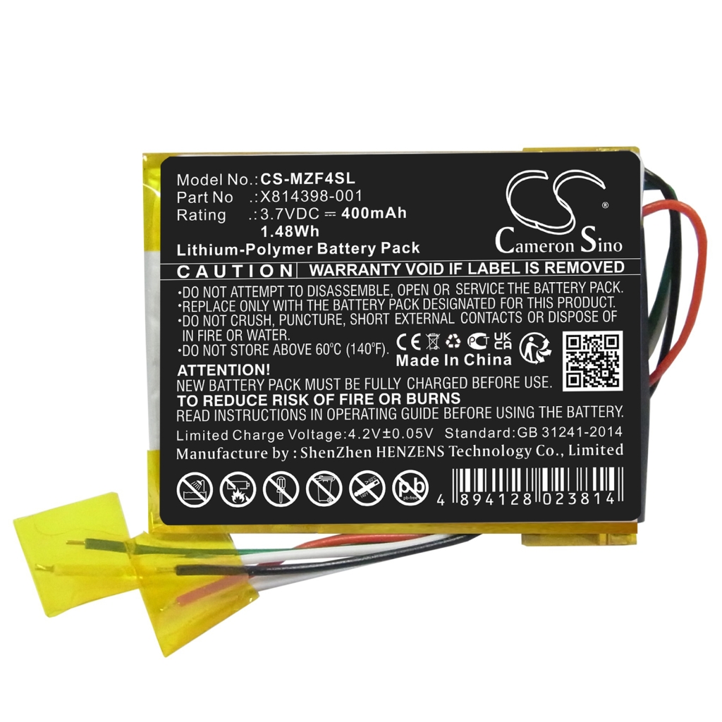Battery compatible with Microsoft CS-MZF4SL