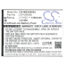 Battery compatible with Navon CS-MZX500SL