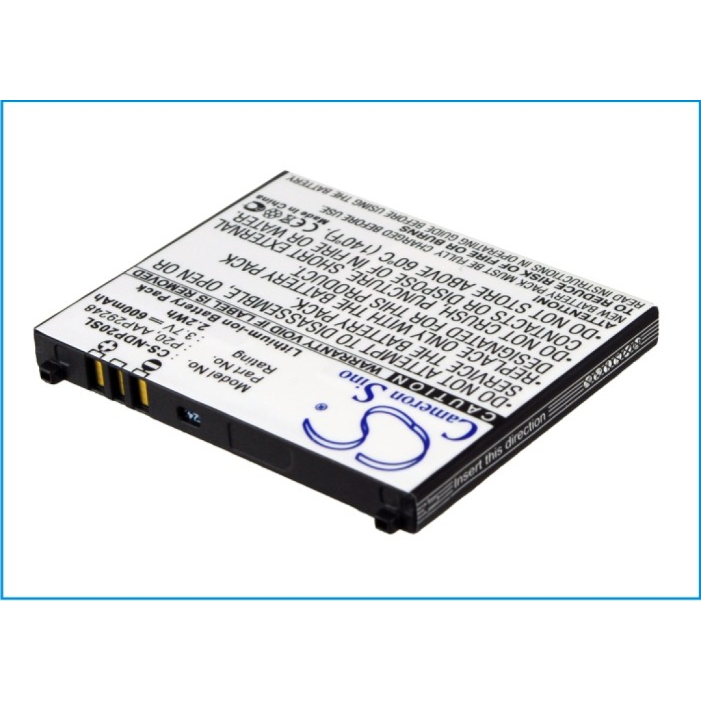 Battery compatible with NTT Docomo CS-NDP20SL
