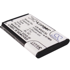 Compatible battery replacement for Doro BL-6C,LBAT100,LBAT1000