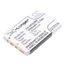 Compatible battery replacement for Nokia BLD-3