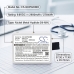 Battery compatible with Nihon Kohden CS-NKP520MD