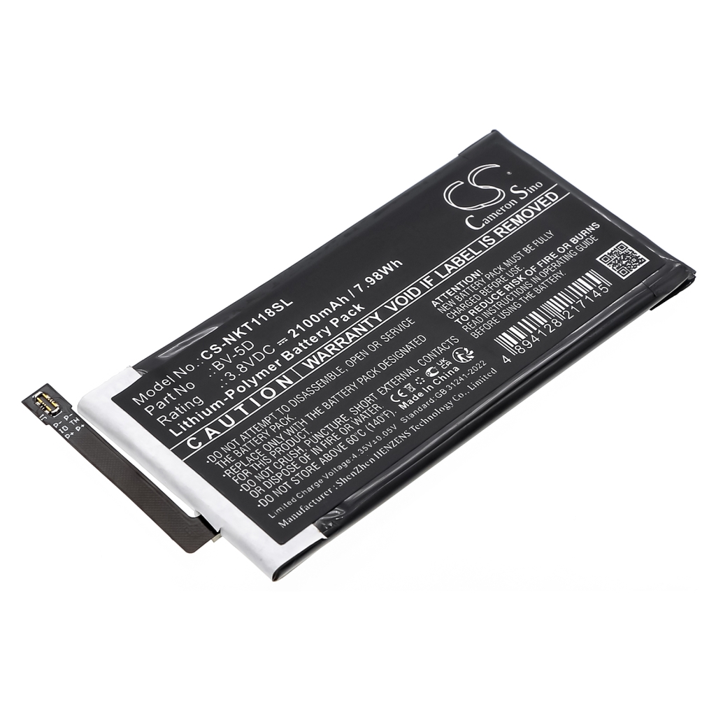 Mobile Phone Battery Nokia CS-NKT118SL