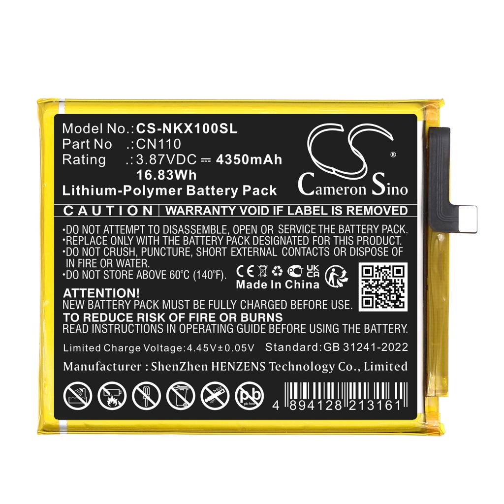 Mobile Phone Battery Nokia CS-NKX100SL