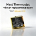 Battery compatible with Nest CS-NLT400SL