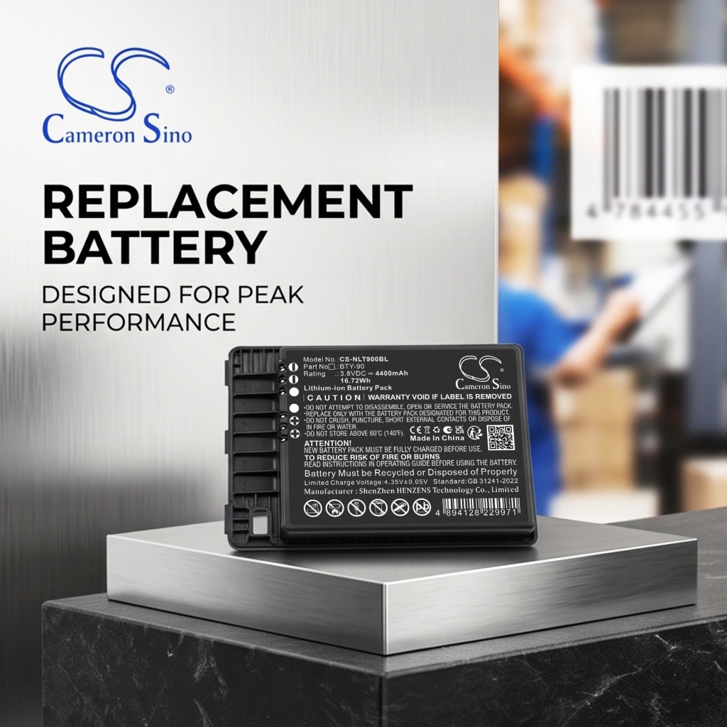 Batteries compatible with Newland MT90 MT90 CS-NLT900BL
