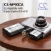 Battery compatible with Casio CS-NP90CA