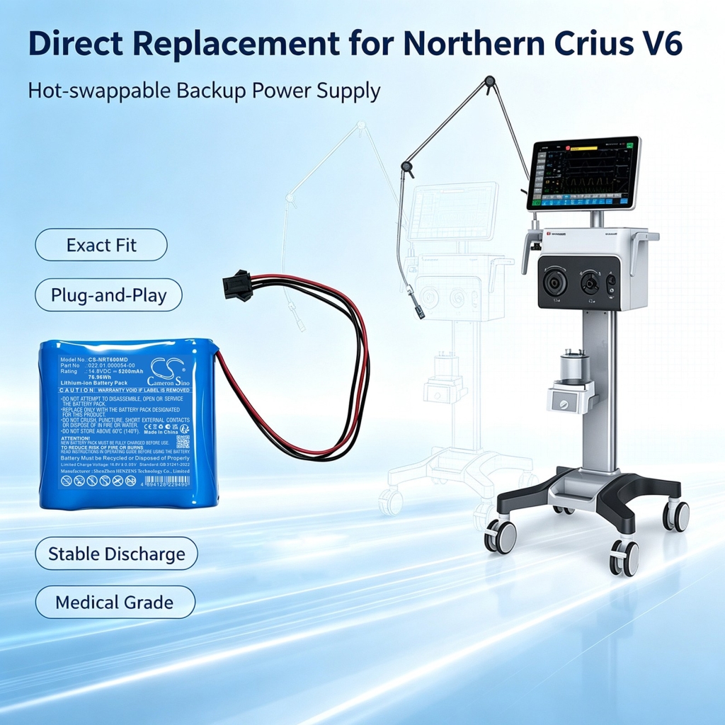 Batteries compatible with Northern Crius V6 CS-NRT600MD