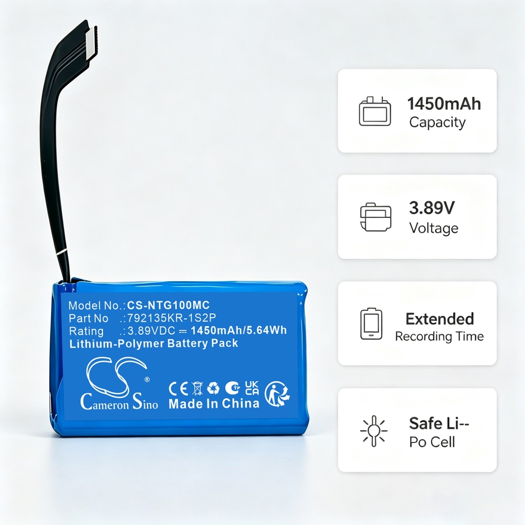 Battery compatible with Camera Battery