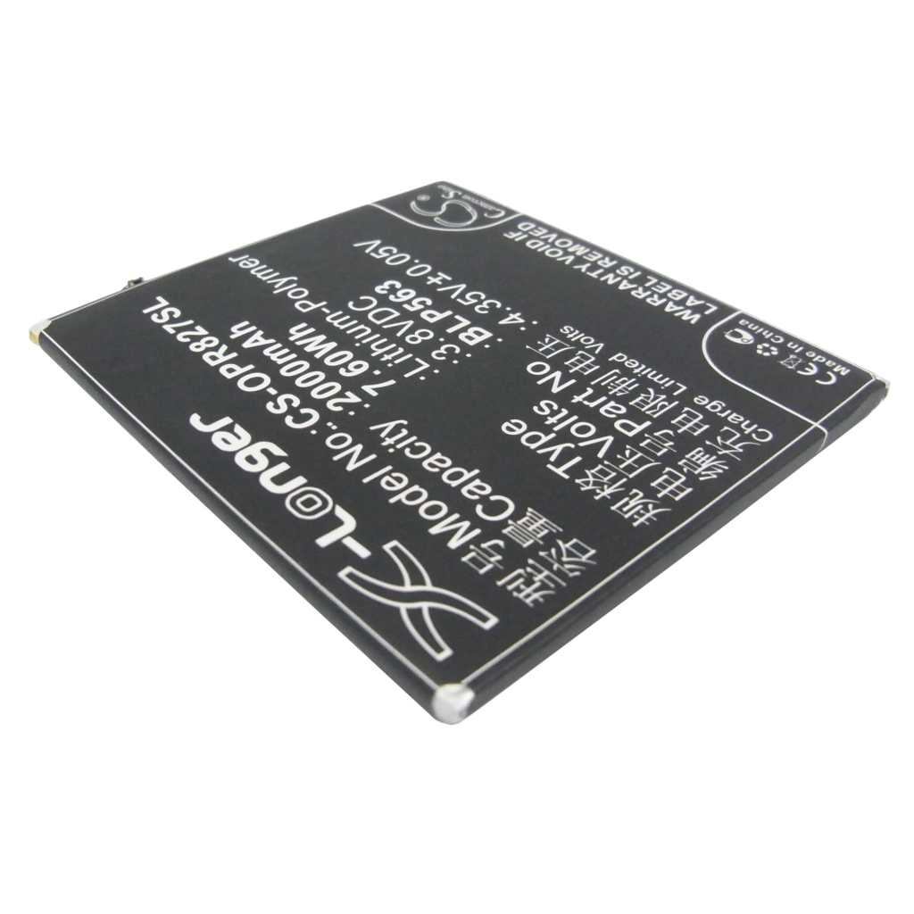 Battery compatible with OPPO CS-OPR827SL