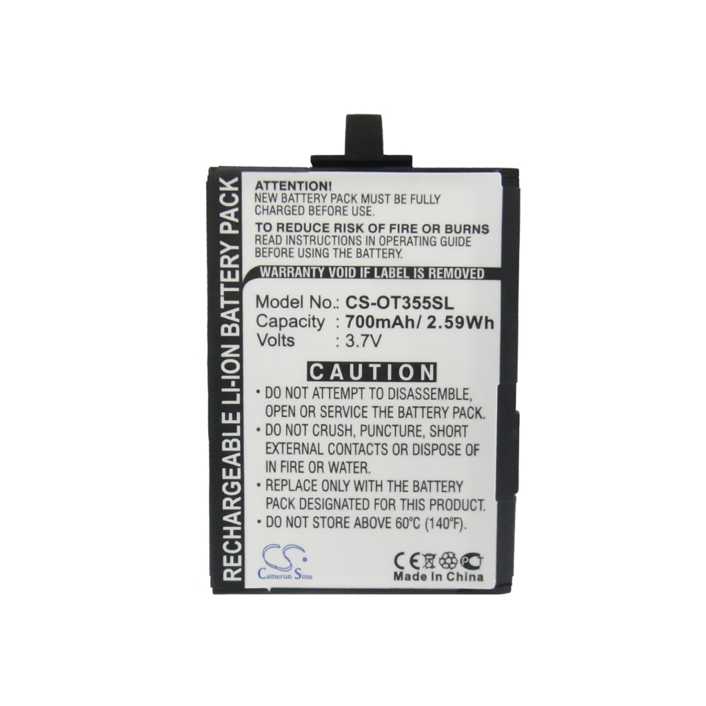 Battery compatible with Alcatel CS-OT355SL