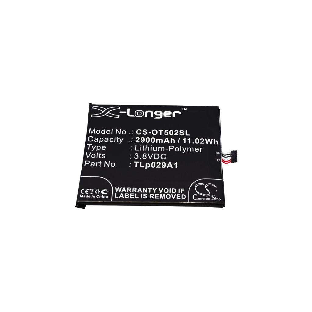 Battery compatible with Alcatel CS-OT502SL
