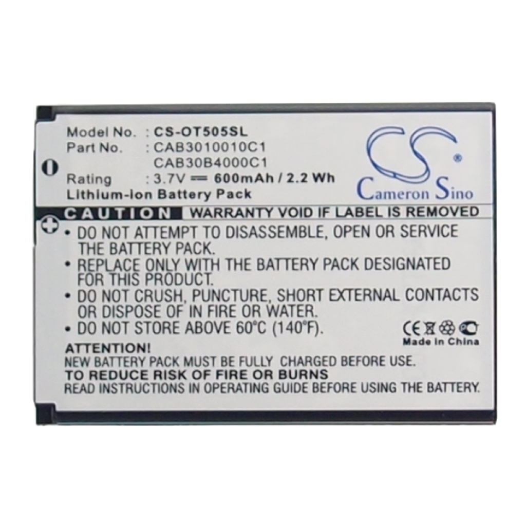 Battery Replaces CAB30M0000C1