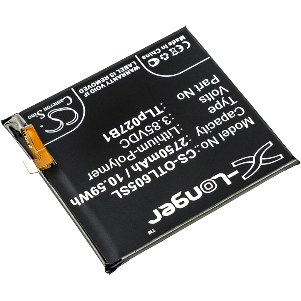 Battery compatible with Alcatel CS-OTL605SL