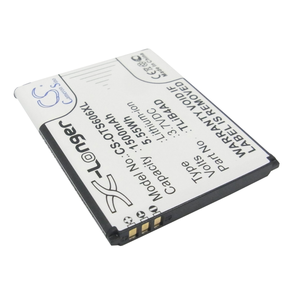 Battery compatible with Alcatel TCL CS-OTS606XL