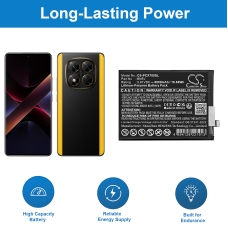 Compatible battery replacement for Poco BN5V