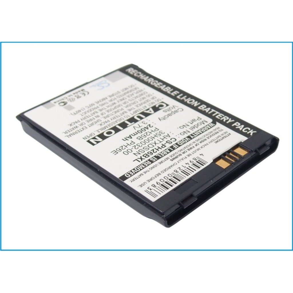 Battery compatible with Verizon Vodafone HTC Audiovox E-Plus O2 Orange Sprint T-Mobile Daxian DOPOD ERA i-Mate MWG Qtek Siemens CS-PH26BXL