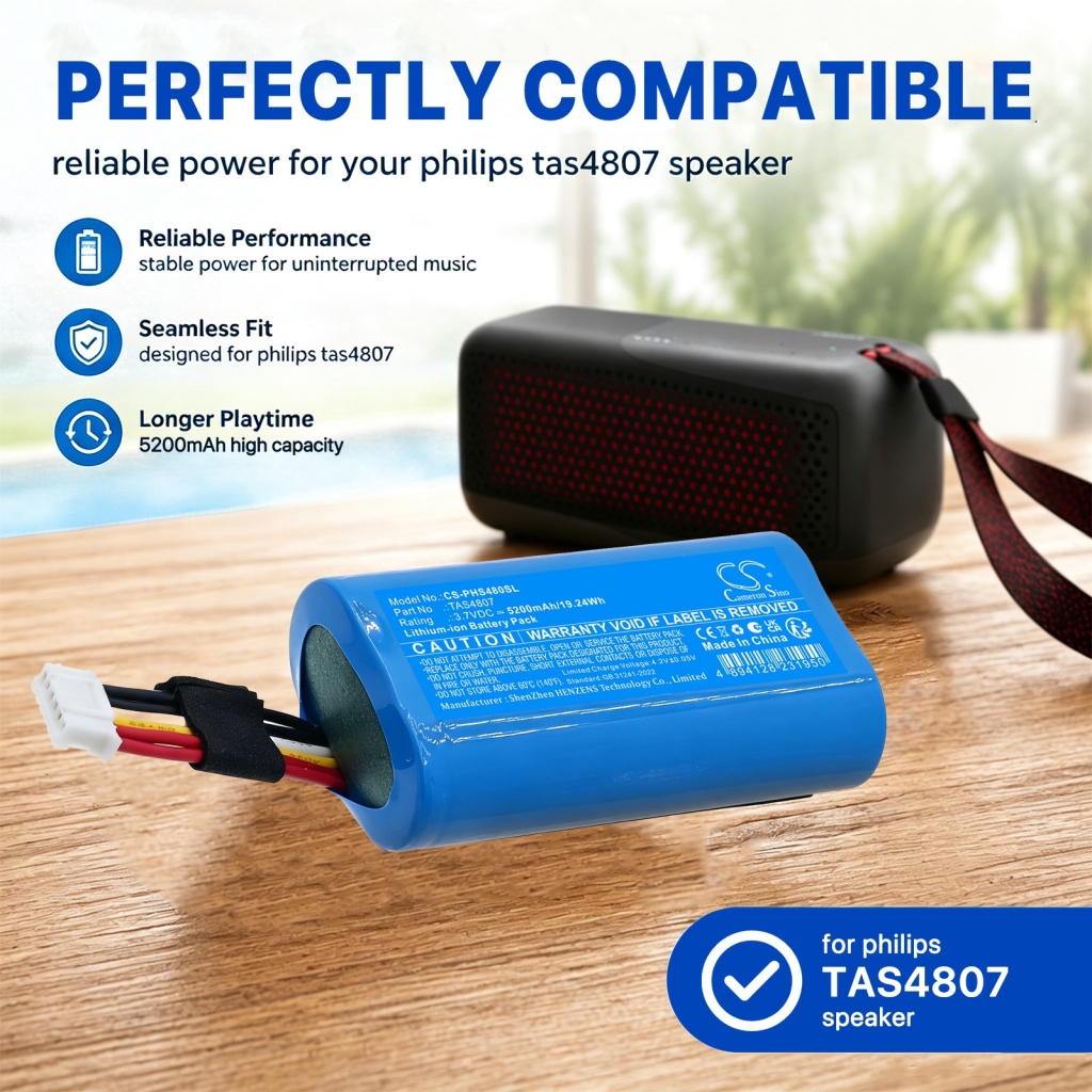 Battery compatible with Philips