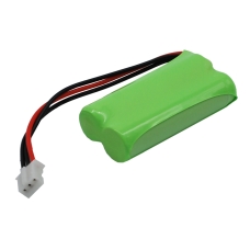 Compatible battery replacement for Philips 2HR-AAAU,60AAAH2BMX,H-AAA600X2