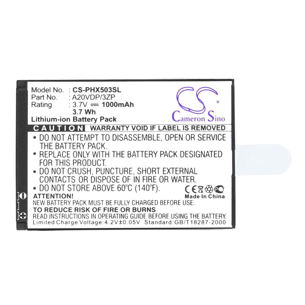 Mobile Phone Battery Philips CS-PHX503SL