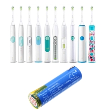 Compatible battery replacement for Oral-B 3000 040 83812,3000 044 23991,4235 010 09163,4235 010 09164,4235 010 10613...