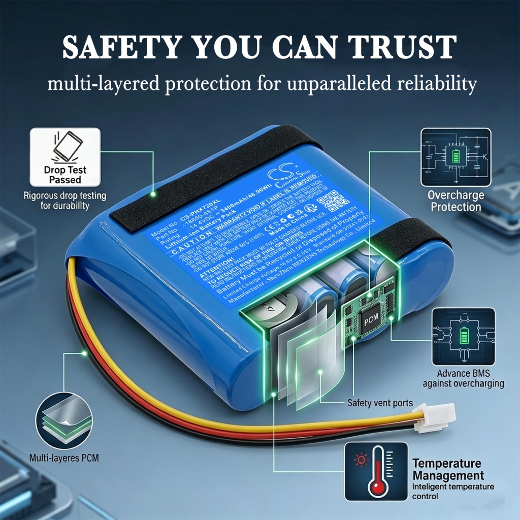 Battery compatible with Philips