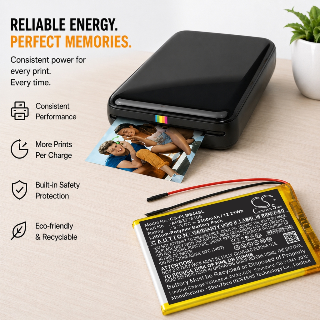 Battery compatible with Polaroid CS-PLM944SL