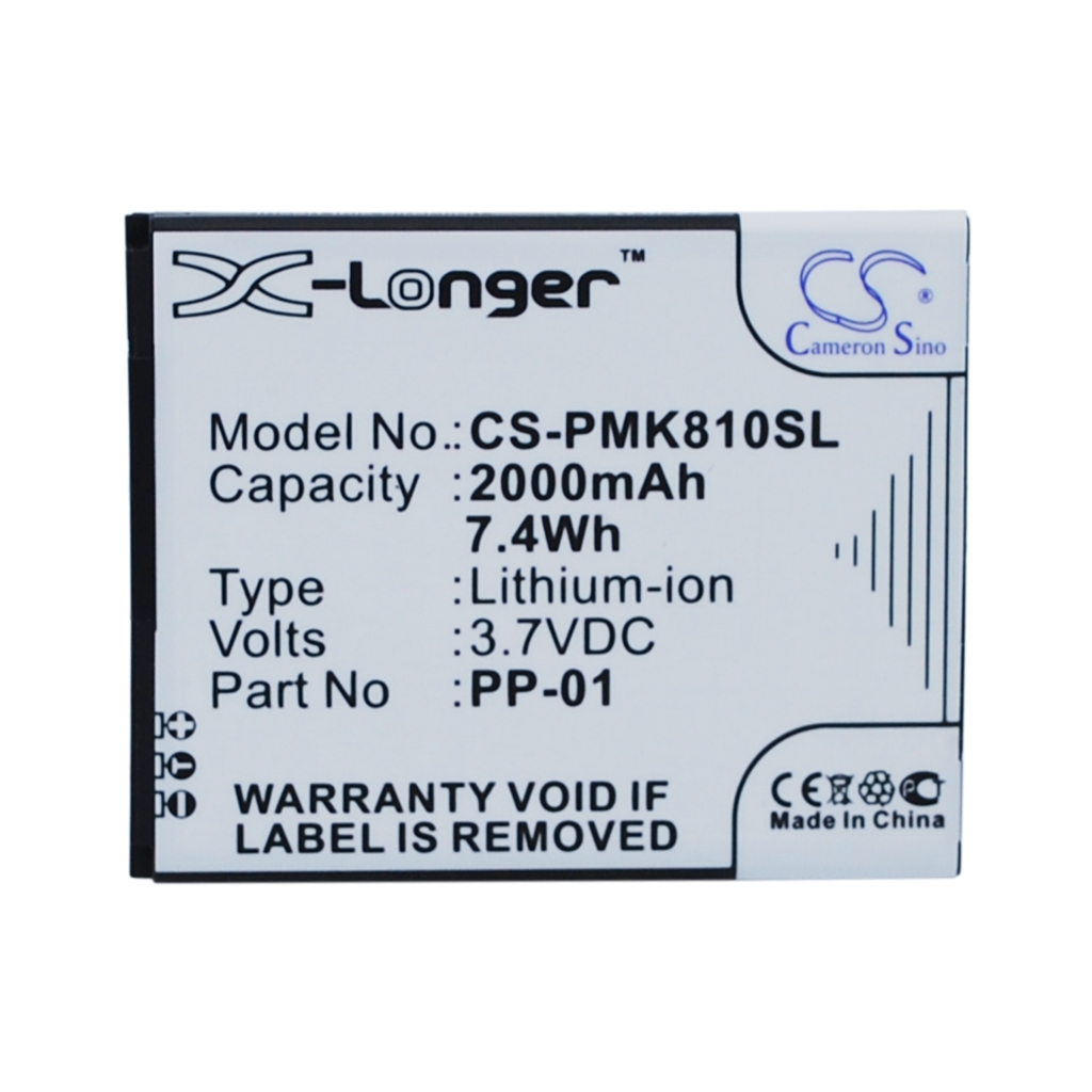 Battery compatible with Phicomm CS-PMK810SL