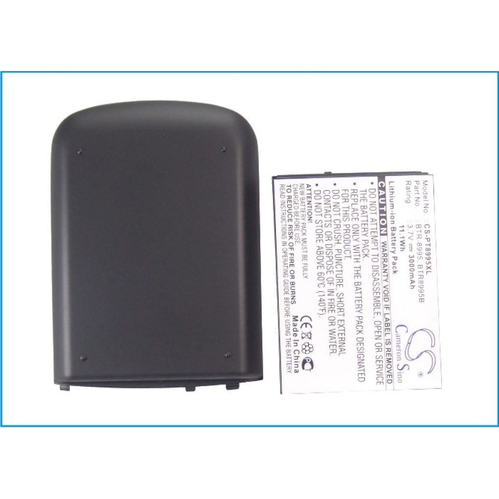 Battery compatible with Pantech CS-PT8995XL