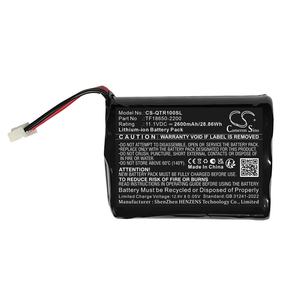 Battery compatible with Quadral CS-QTR100SL