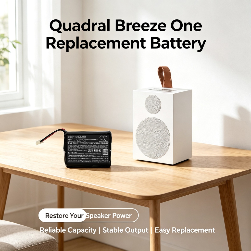 Battery compatible with Quadral CS-QTR100SL