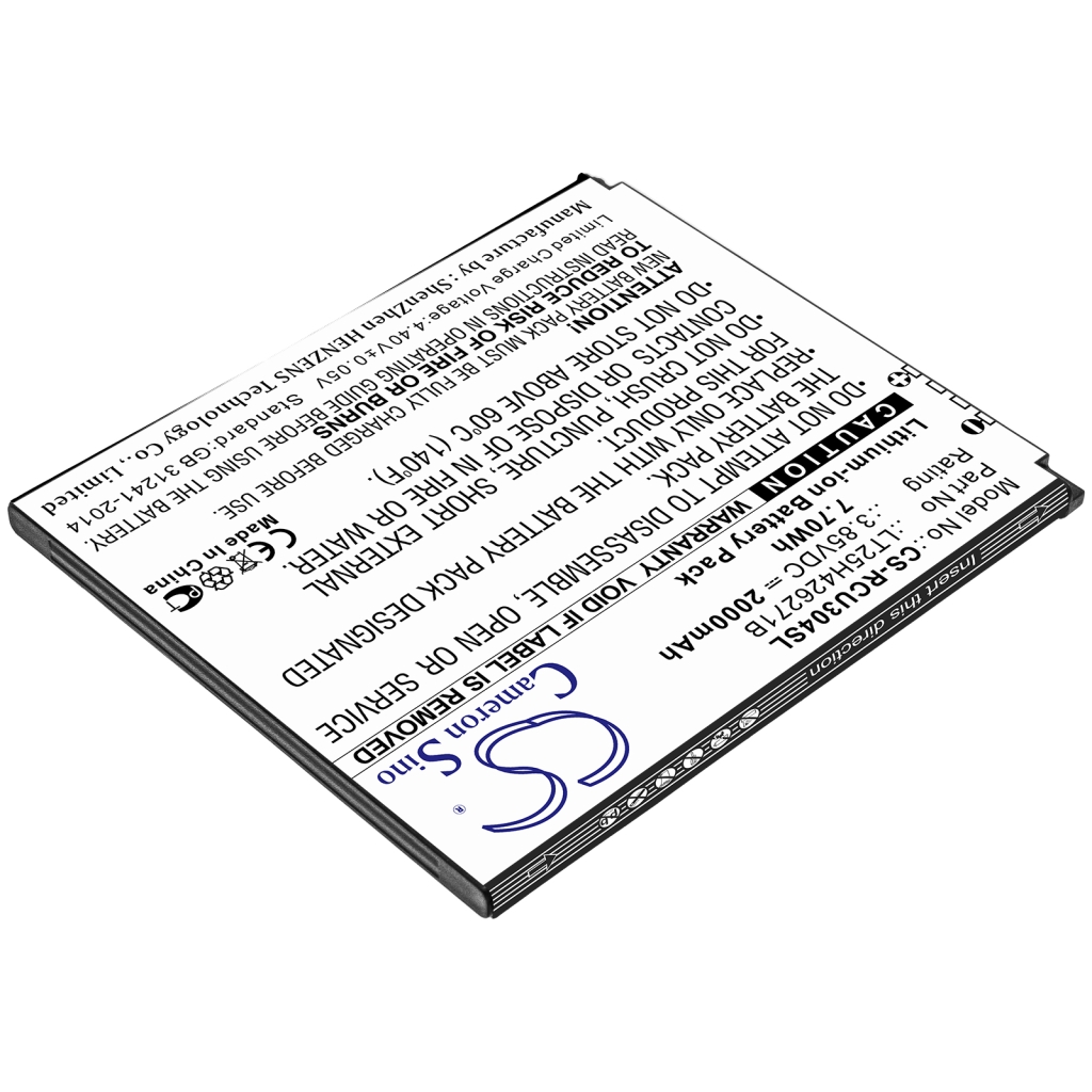 Compatible battery replacement for BLU LT25H426271B