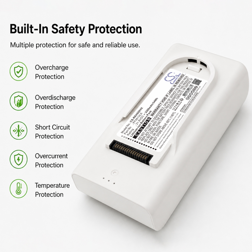 Battery compatible with Roborock
