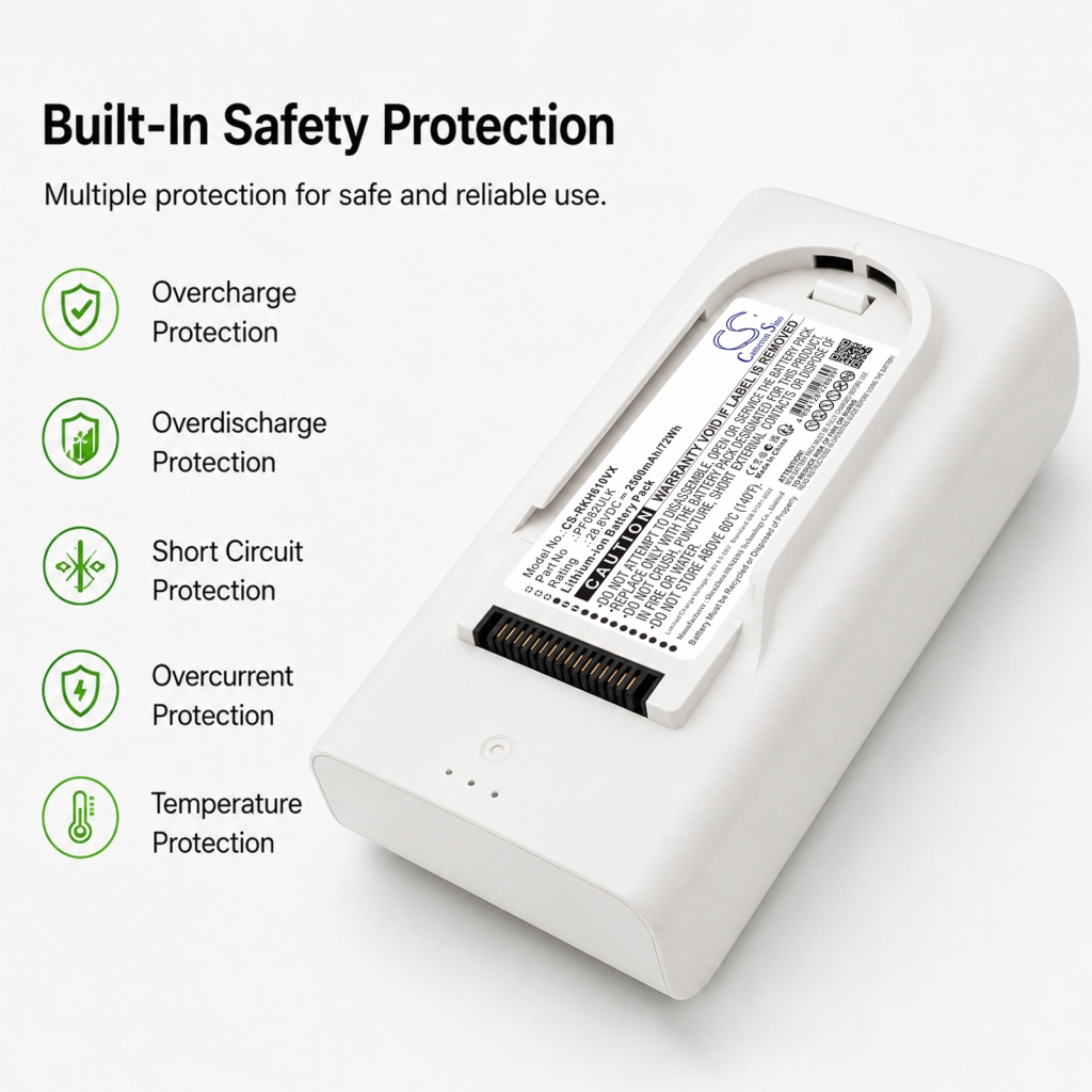 Battery compatible with Roborock