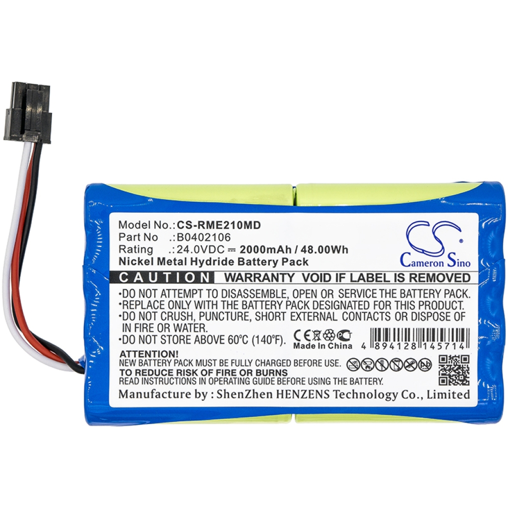 Compatible battery replacement for Resmed B0402106