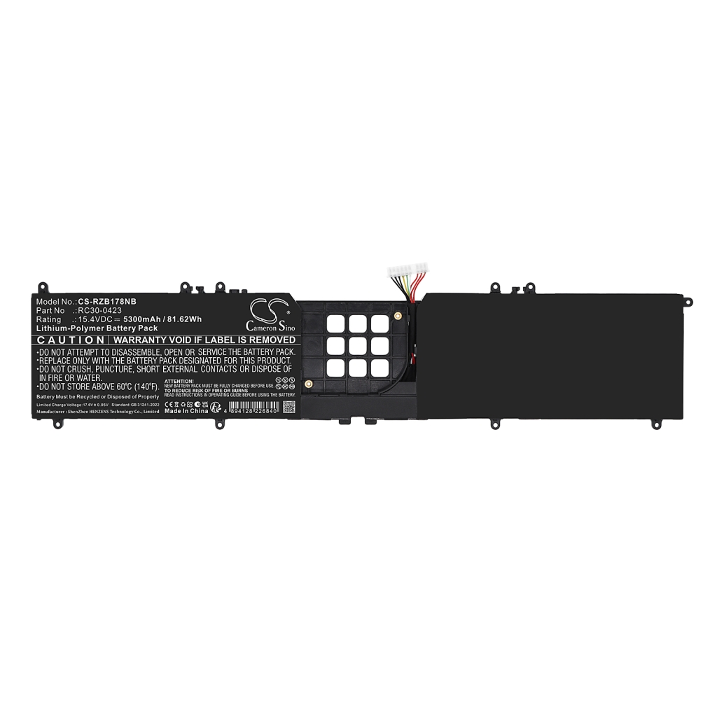 Battery compatible with Razer CS-RZB178NB