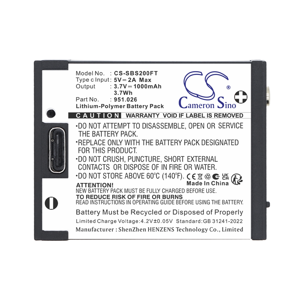 Battery for Suprabeam S4