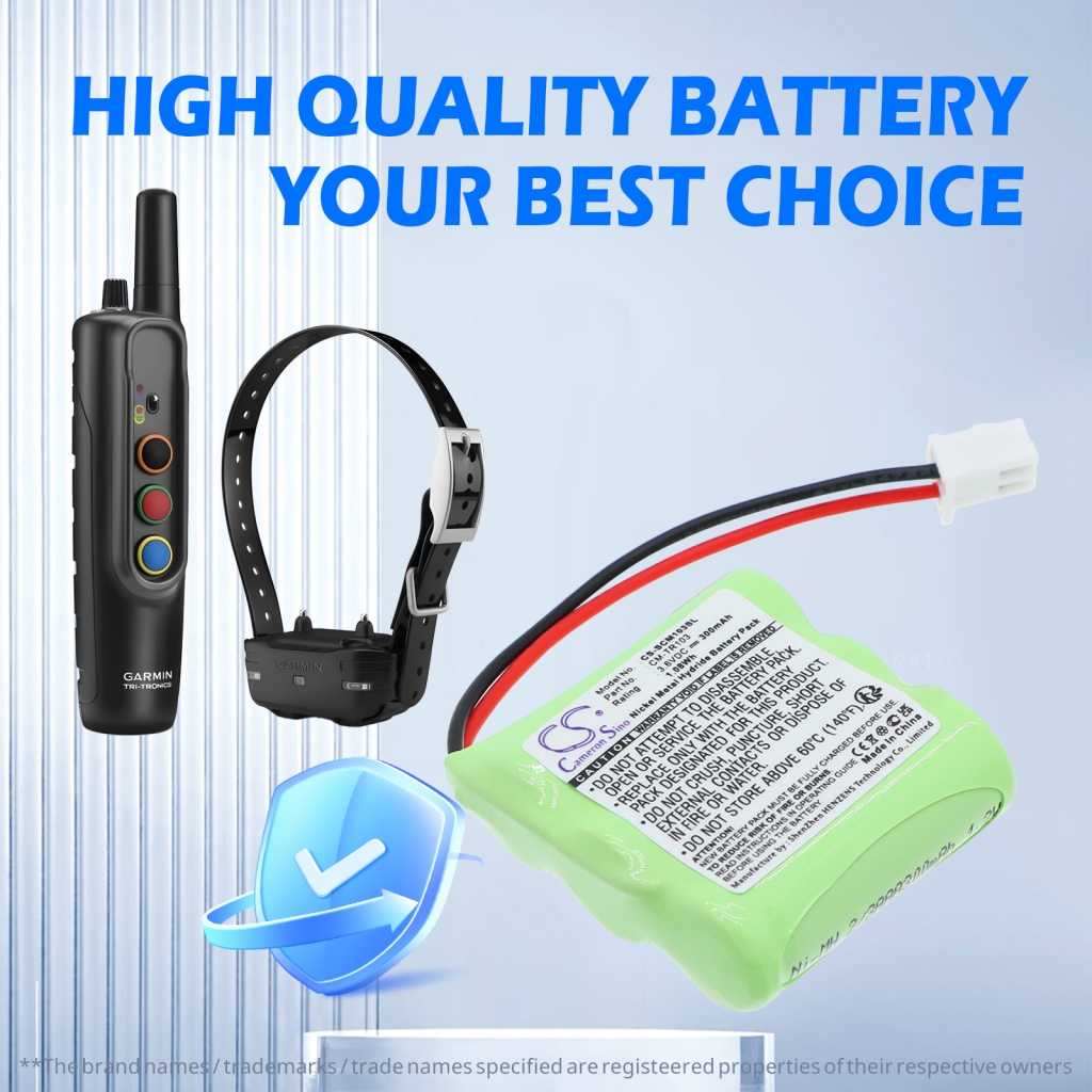 Battery Replaces Tri-Tronics CM-TR103