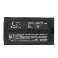 Compatible battery replacement for Sokkia BDC-58,BDC-70,BDC46A,BDC46B,BDC58...