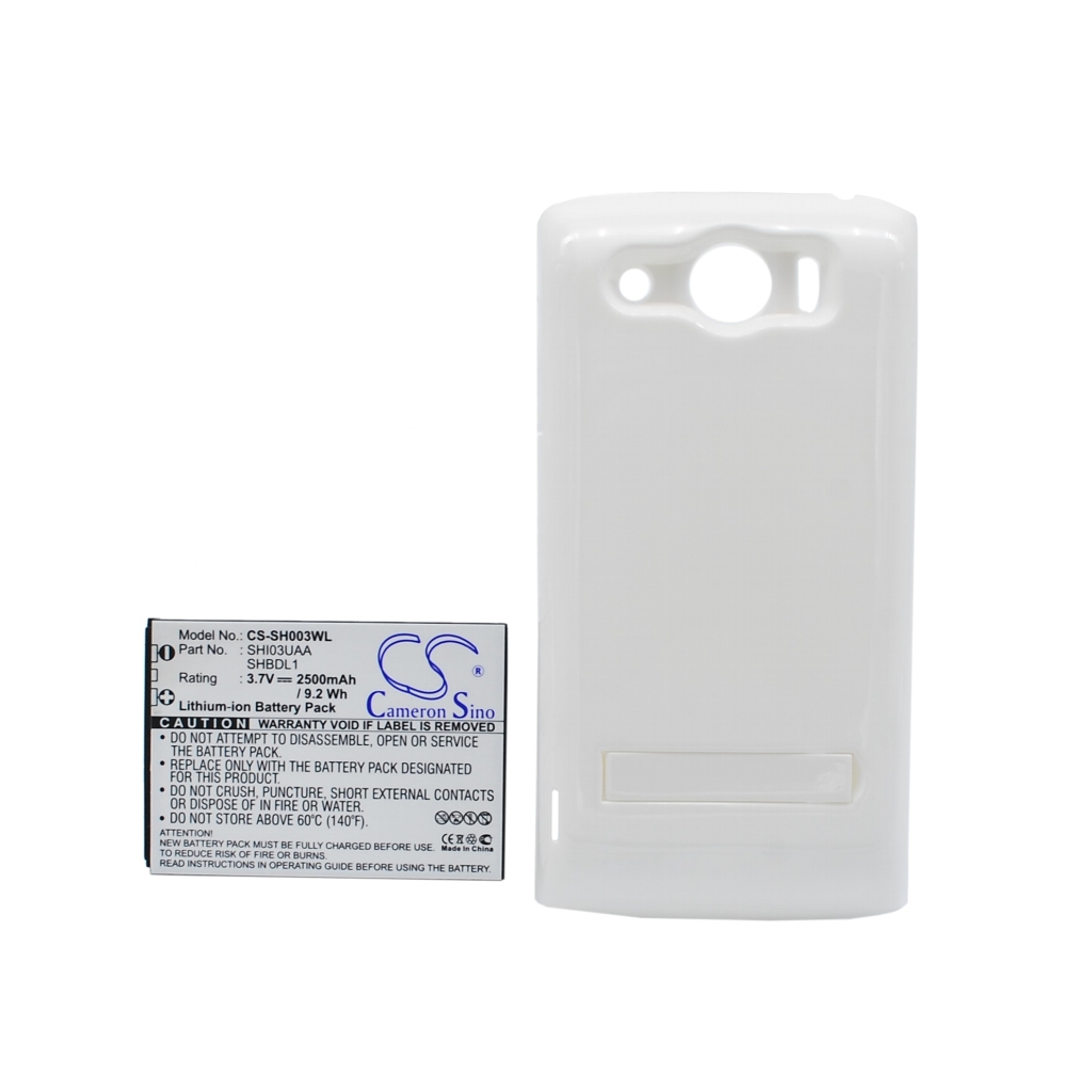 Battery compatible with Sharp CS-SH003WL