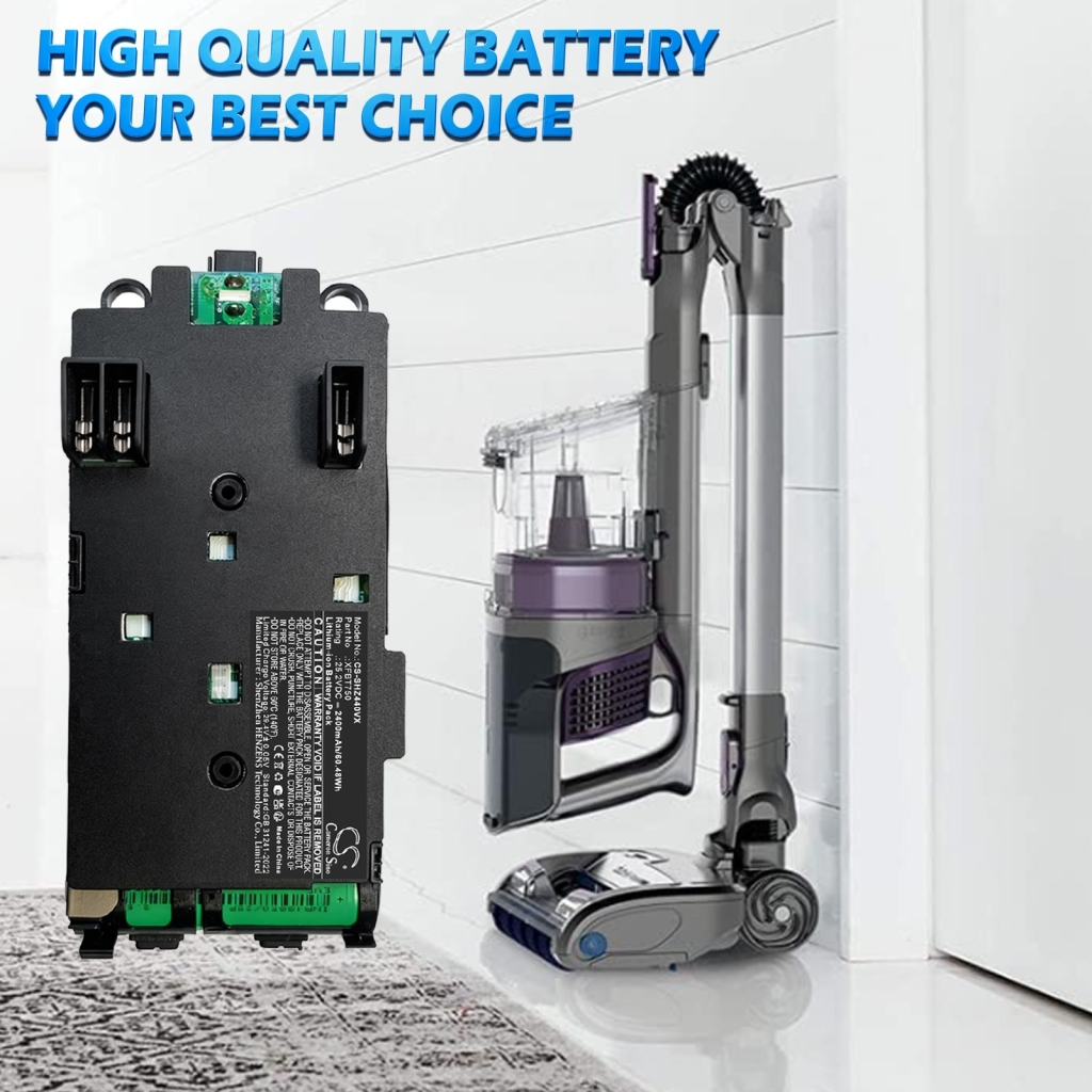 Battery compatible with Shark CS-SHZ440VX