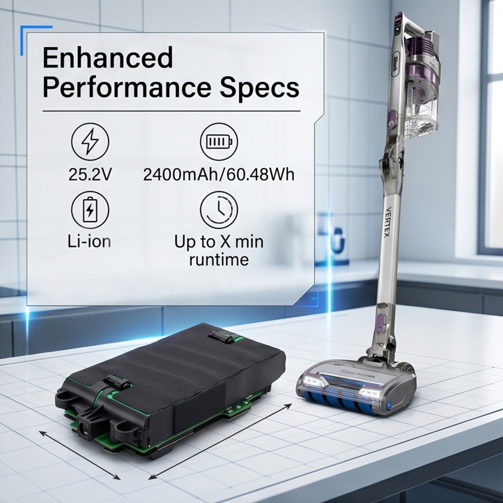Battery for Shark IZ441HBRN
