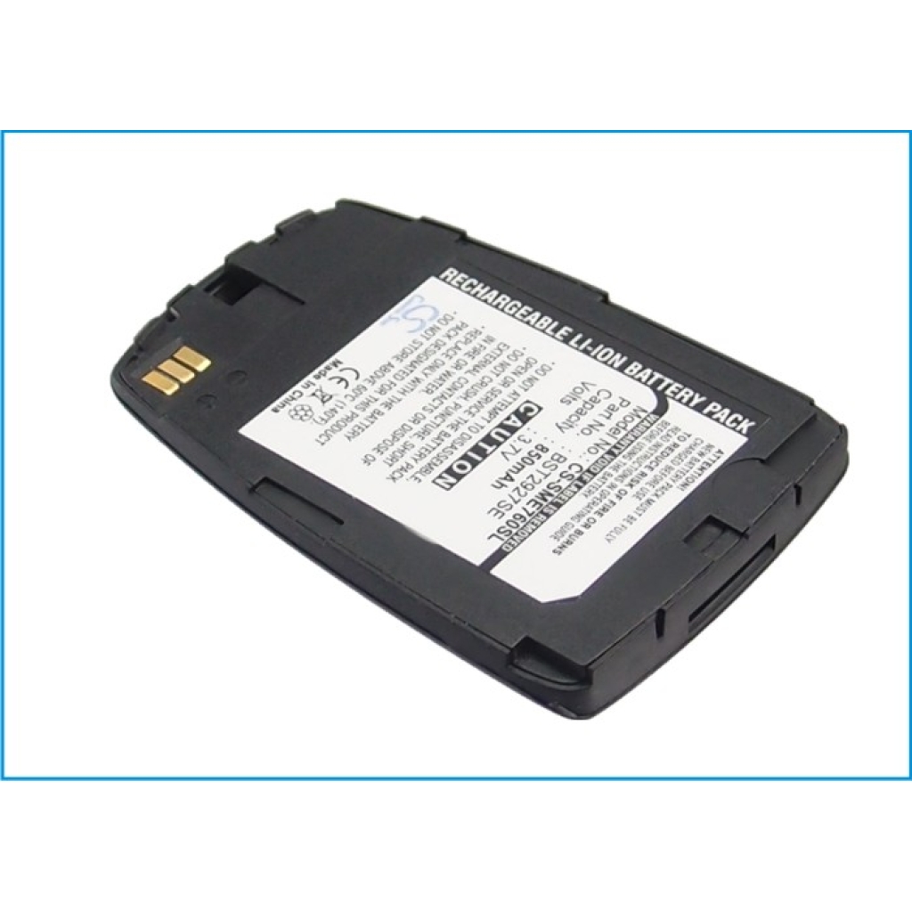 Battery compatible with Samsung CS-SME760SL